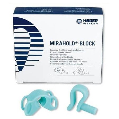 MIRAHOLD BLOCK OUVRE-BOUCHE PLASTIQUE 12 Unites HAGER & WERKEN