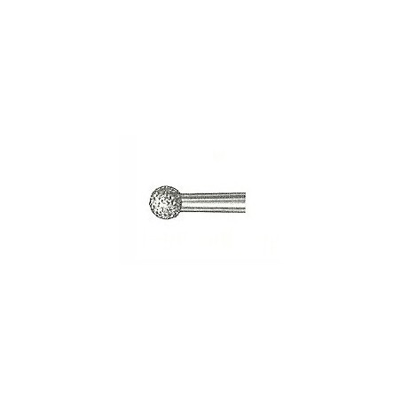 Fraises Diamant Turbine Grain Epais 6801L-016 Rond Col Long 5 Unites