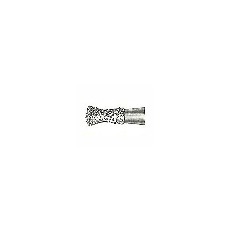 Fraises Diamant Turbine Grain Moyen 806 (009-012) Double Cone Inverse 5 Unites