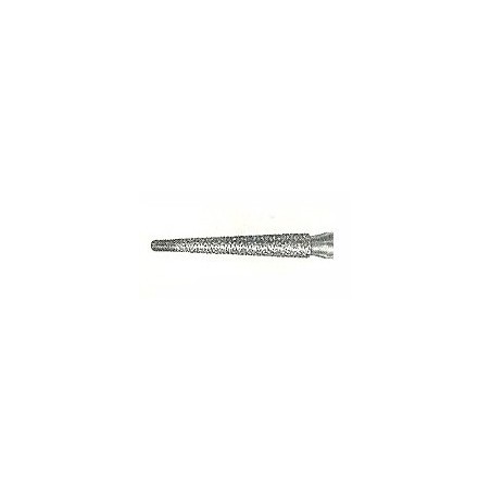 Fraises Diamant Turbine Grain Epais 844 (014-016) Conique Long 5 Unites