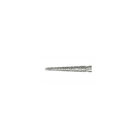 Fraises Diamant Turbine Grain Moyen 850 (012-016) Conique Rond Long 5 Unites