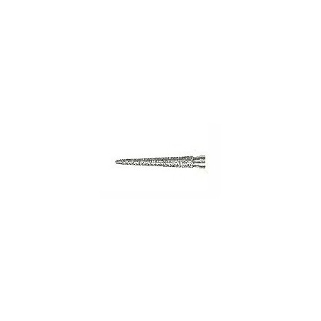 Fraises Diamant Turbine Grain Epais 6850 (014-018) Conique Rond Long 5 Unites