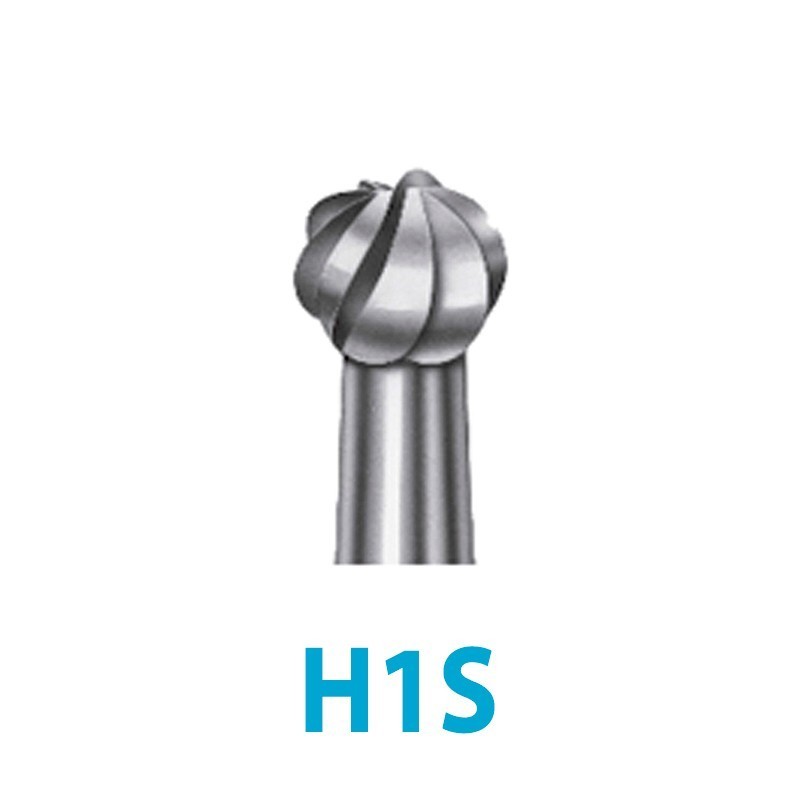 Fraises Tungstene Turbine H1S Rond Alta Eficacia 5 Unites