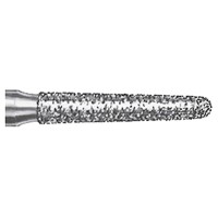 Fraises Diamant Turbine Grain Epais 6856 (012-016) Conique Biseautee Rond 5 Unites