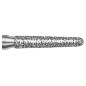 Fraises Diamant Turbine Grain Epais 6856 (012-016) Conique Biseautee Rond 5 Unites