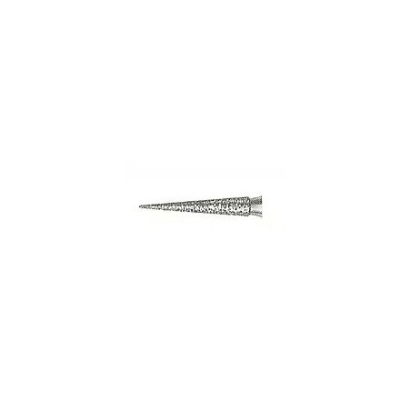 Fraises Diamant Turbine Grain Moyen 858-014 Pointu Long 5 Unites