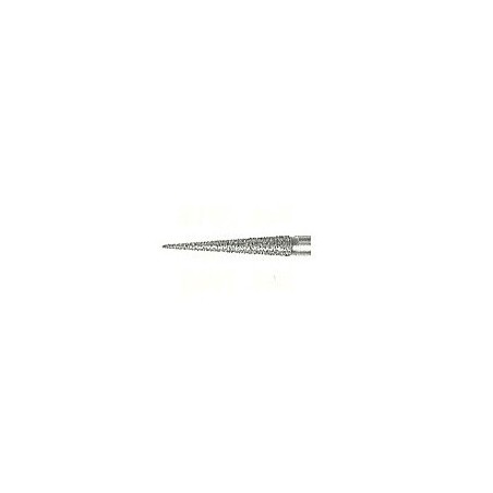 Fraises Diamant Turbine Grain Moyen 859 (010-018) Pointu Extra Long 5 Unites