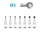 Turbine Tungsten Des fraises. Modèle : Rond. Encadré de 5 Unites