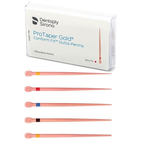 GUTTAPERCHA CONFORM FIT PROTAPER GOLD 60 Unites DENTSPLY