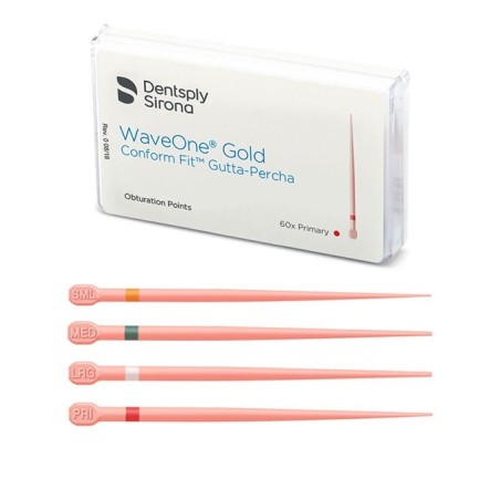 GUTTAPERCHA CONFORM FIT WAVE ONE GOLD 60 Unites DENTSPLY