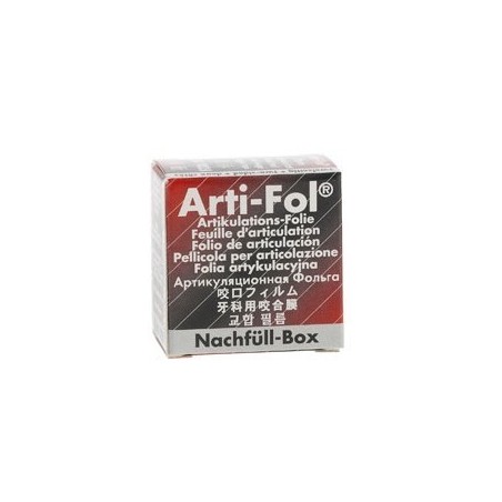 ARTI-FOL METALLIC BK1028 NOIR/ROUGE 12µ