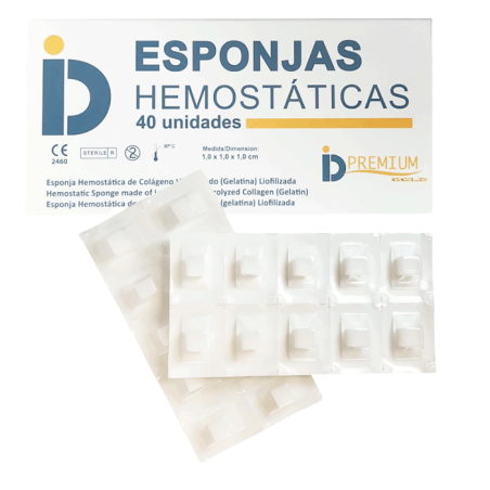 ID EPONGES HEMOSTATIQUES 40 Unites