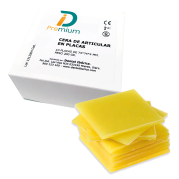 CIRE ARTICULER JAUNE PLAQUES 200g 10 Unites